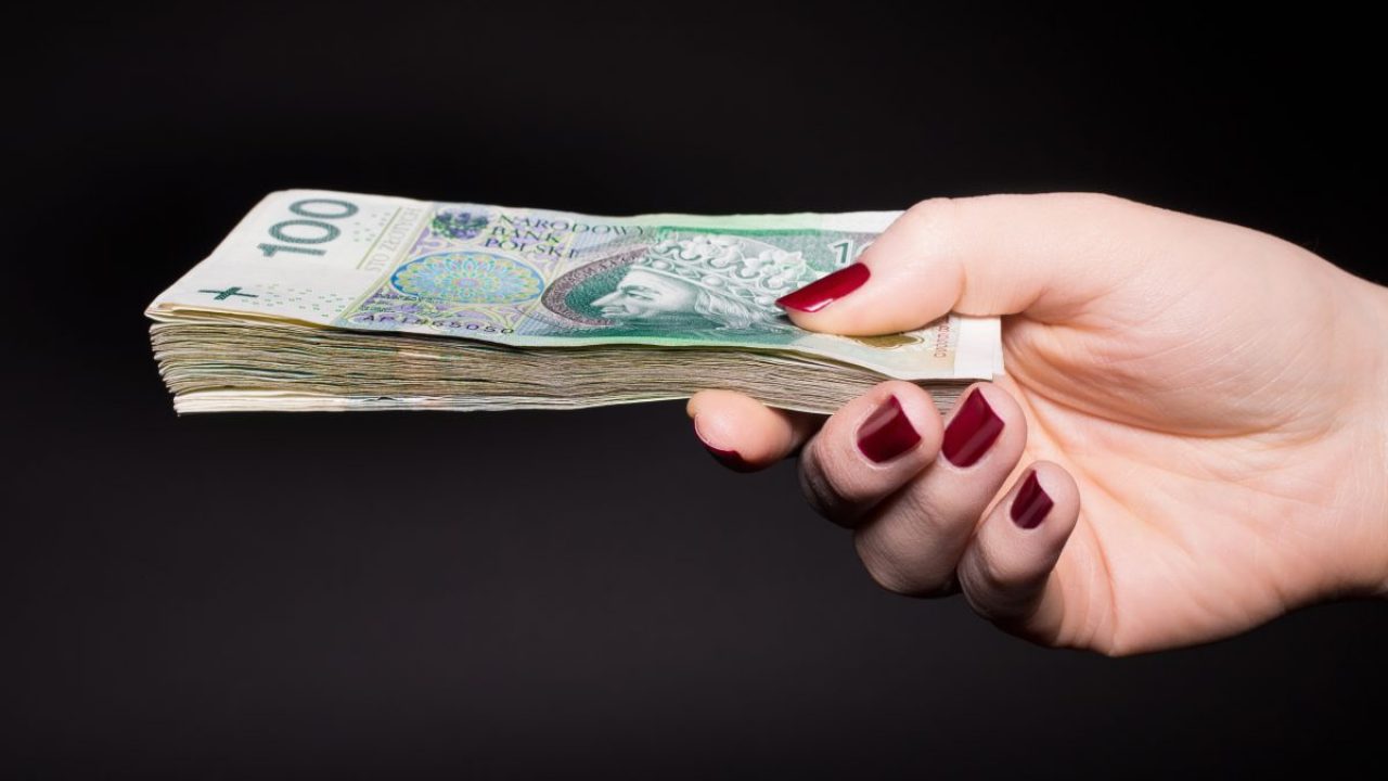 gotówka płatność