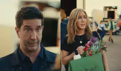 Ross i Rachel z „Przyjaciół” znowu razem w reklamie na Super Bowl. O co naprawdę chodzi w tym klipie?