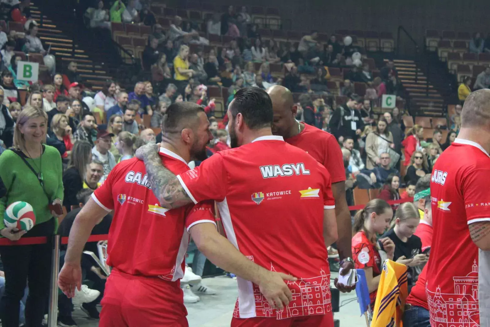 Legendarny Kosmiczny Mecz Spodek Katowice