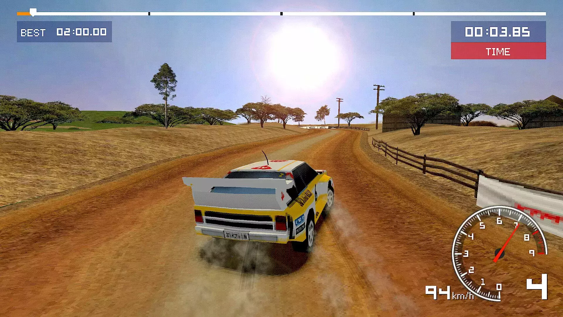 Old School Rally / gra rajdowa w stylu Colina