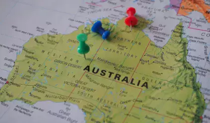 Australia jest malutka? Wiele osób ma takie mylne przekonanie. Ta mapa zmieni obraz w waszych głowach…